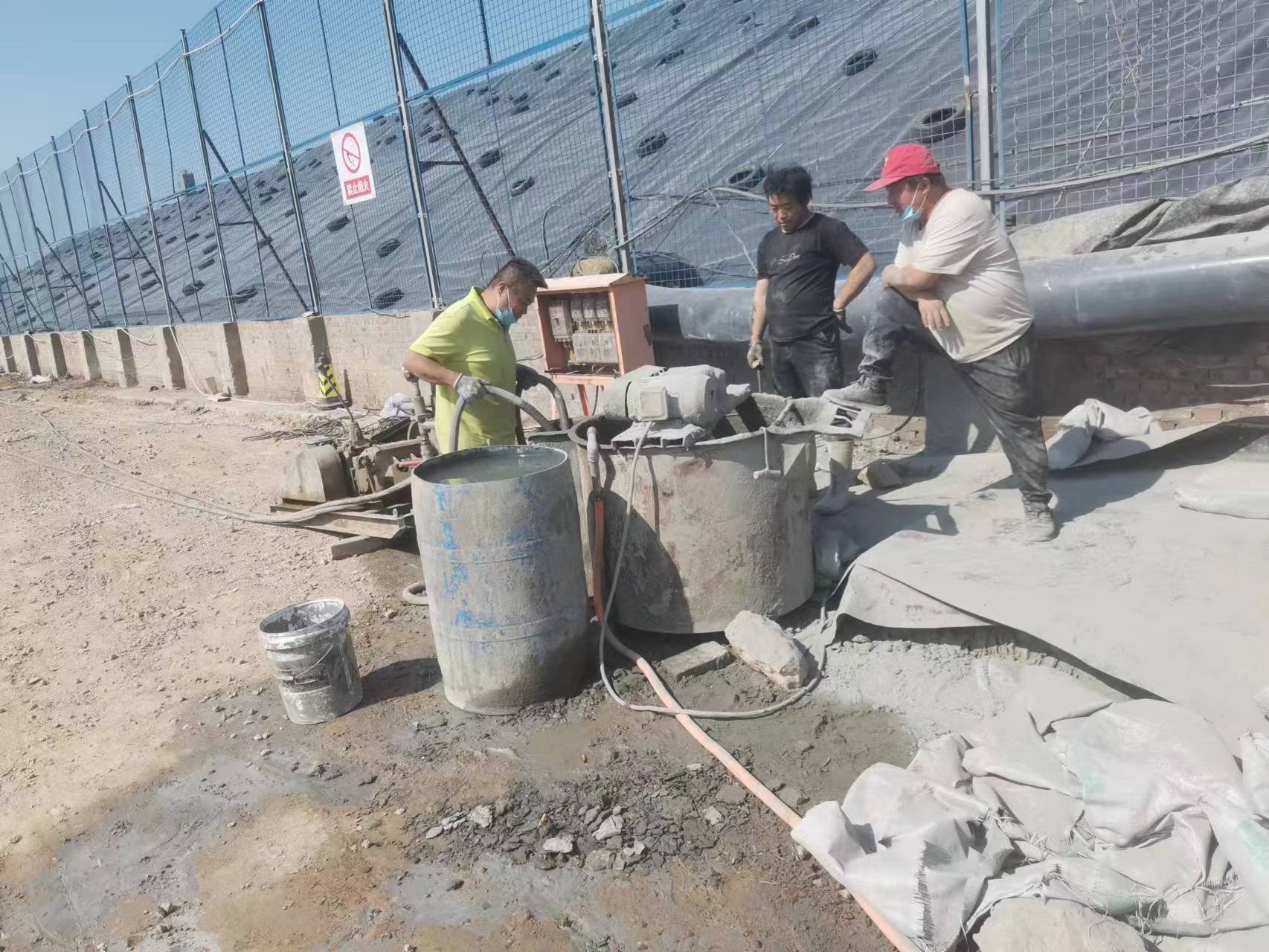 陆良袖阀管注浆